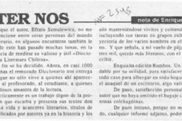 Inter Nos  [artículo] Enrique Neiman.
