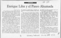Enrique Lihn y el paseo Ahumada  [artículo] Benjamín Carabantes.