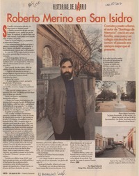 Roberto Merino en San Isidro