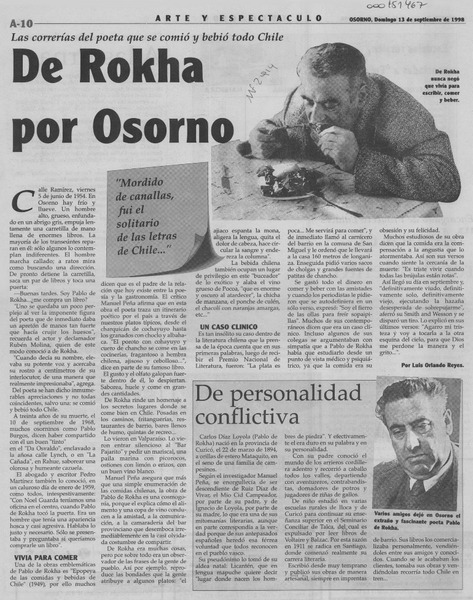 De Rokha por Osorno
