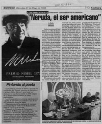 "Neruda, el ser americano"  [artículo].