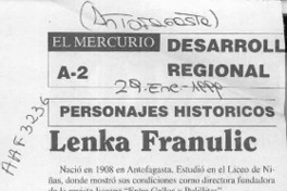 Lenka Franulic  [artículo].