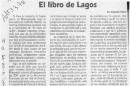 El libro de Lagos  [artículo] Alejandro Witker.