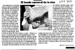 El hondo carnaval de la risa  [artículo] Miguel García-Posada.