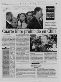 Cuarto libro prohibido en Chile  [artículo] Héctor Rojas.