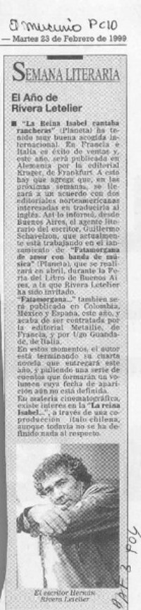 El Año de Rivera Letelier  [artículo].