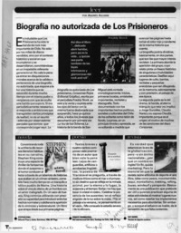 Biografía no autorizada de Los Prisioneros  [artículo] Andrés Aguirre.