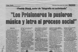 "Los Prisioneros le pusieron música y letra al proceso social"  [artículo] Rodrigo Durán.