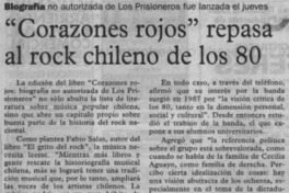 "Corazones rojos" repasa al rock chileno de los 80
