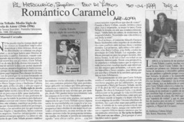 Romántico caramelo  [artículo] Manuel Corrada.