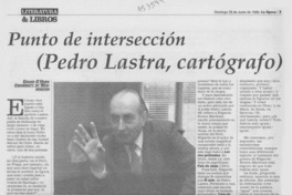 Punto de intersección (Pedro Lastra, cartógrafo)