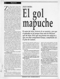 El gol mapuche  [artículo] Héctor Muñoz.