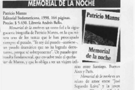 Memorial de la noche  [artículo] Mario Rodríguez.