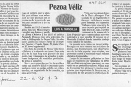 Pezoa Véliz  [artículo] Luis A. Mansilla.