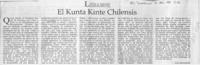 El Kunta Kinte chilensis  [artículo] L. L.
