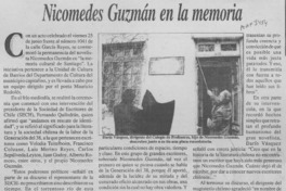 Nicomedes Guzmán en la memoria  [artículo].