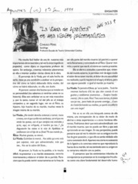 "La viuda de Apablaza" en una visión psicoanalítica  [artículo] Consuelo Morel.