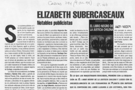 El libro negro de la justicia chilena  [artículo] Elizabeth Subercaseaux.