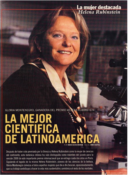 La mejor científica de latinoamérica
