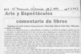 Comentario de libros  [artículo] Antonio Rojas Gómez.