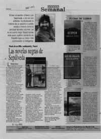 Las novelas negras de Sepúlveda  [artículo] Roberto Amaro.