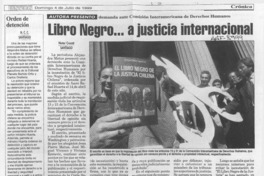 Libro negro -- a justicia internacional  [artículo] Héctor Cruzat.
