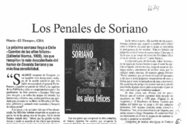 Los Penales de Soriano  [artículo].