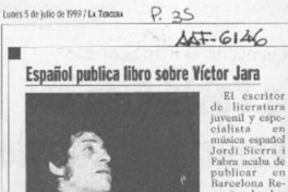 Español publica libro sobre Víctor Jara  [artículo].
