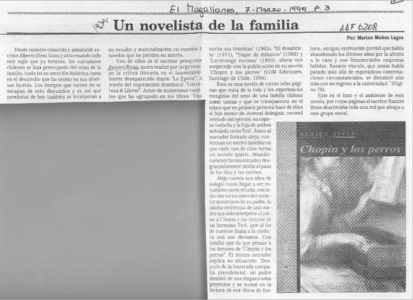 Un novelista de la familia