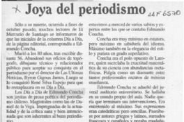 Joya del periodismo  [artículo] Mario Cortés Flores.