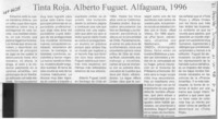 Tinta Roja. Alberto Fuguet  [artículo].
