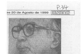 Guillermo Blanco, Premio Nacional de Periodismo 1999  [artículo].