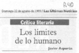 Los límites de lo humano