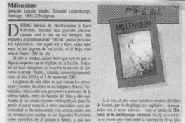 Millennium  [artículo] Antonio Muñoz B.
