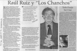 Raúl Ruiz y "Los chanchos"  [artículo].