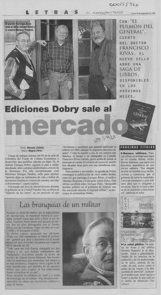 Ediciones Dorby sale al mercado