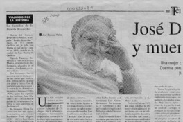 José Donoso, infancia y muerte en Cachagua  [artículo] Miguel Núñez Mercado.