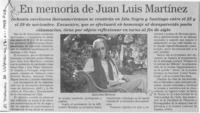 En memoria de Juan Luis Martínez  [artículo].