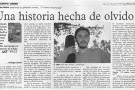 Una historia hecha de olvido  [artículo] Rodrigo Castillo.