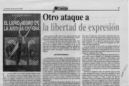 Otro ataque a la libertad de expresión  [artículo] Carlos Eduardo Saa.
