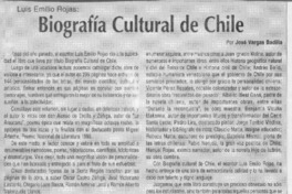 Biografía cultural de Chile  [artículo] José Vargas Badilla.