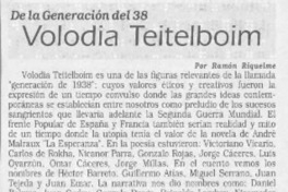 Volodia Teitelboim  [artículo] Ramón Riquelme.