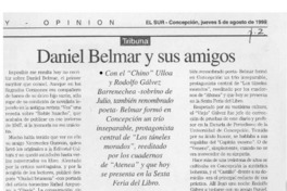 Daniel Belmar y sus amigos  [artículo] Sergio Ramón Fuentealba.