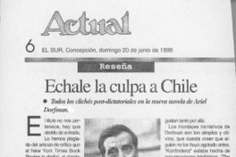 Echale la culpa a Chile  [artículo] LAM.