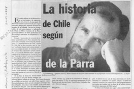 La Historia de Chile según de la Parra  [artículo].