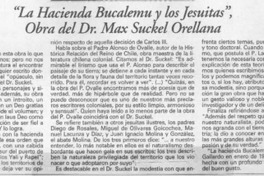 "La Hacienda Bucalemu y los jesuitas"  [artículo] José Miguel Ruiz.