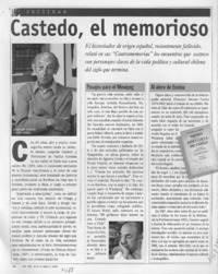 Castedo, el memorioso  [artículo].