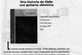 Una historia de Chile con guitarra eléctrica  [artículo] Víctor Fuentes B.