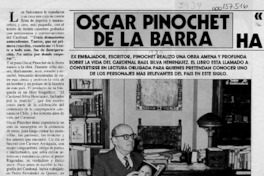 Oscar Pinochet de la Barra, "El cardenal Silva nunca ha actuado como político"  [artículo] Manuel Santelices.