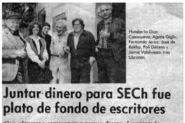 Juntar dinero para SECH fue plato de fondo de escritores